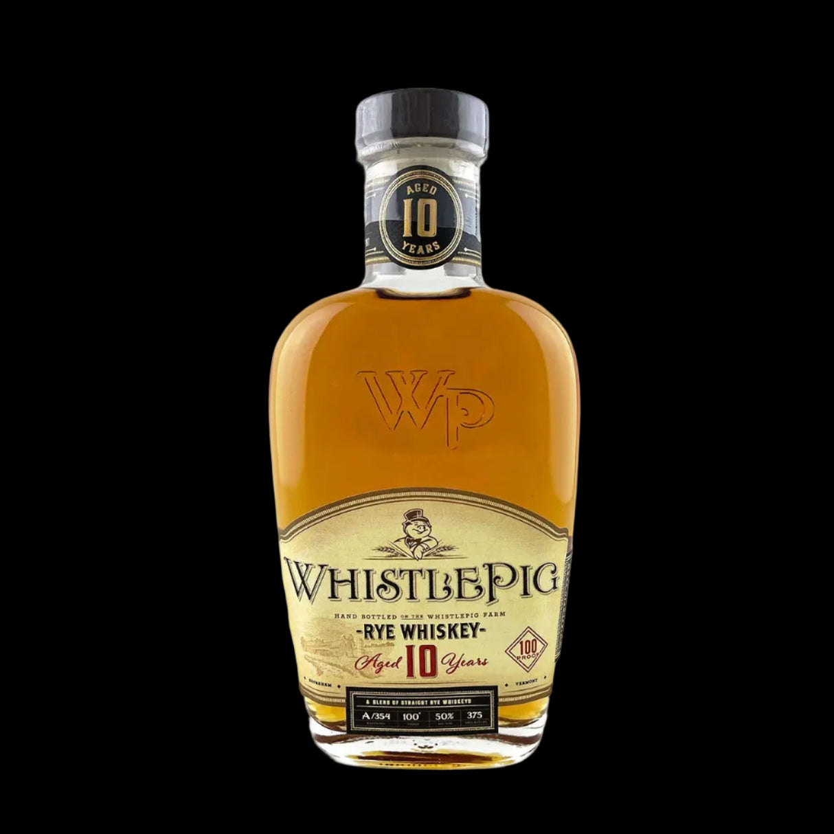 WhistlePig 10 Year Old Straight Rye Whiskey 750ml