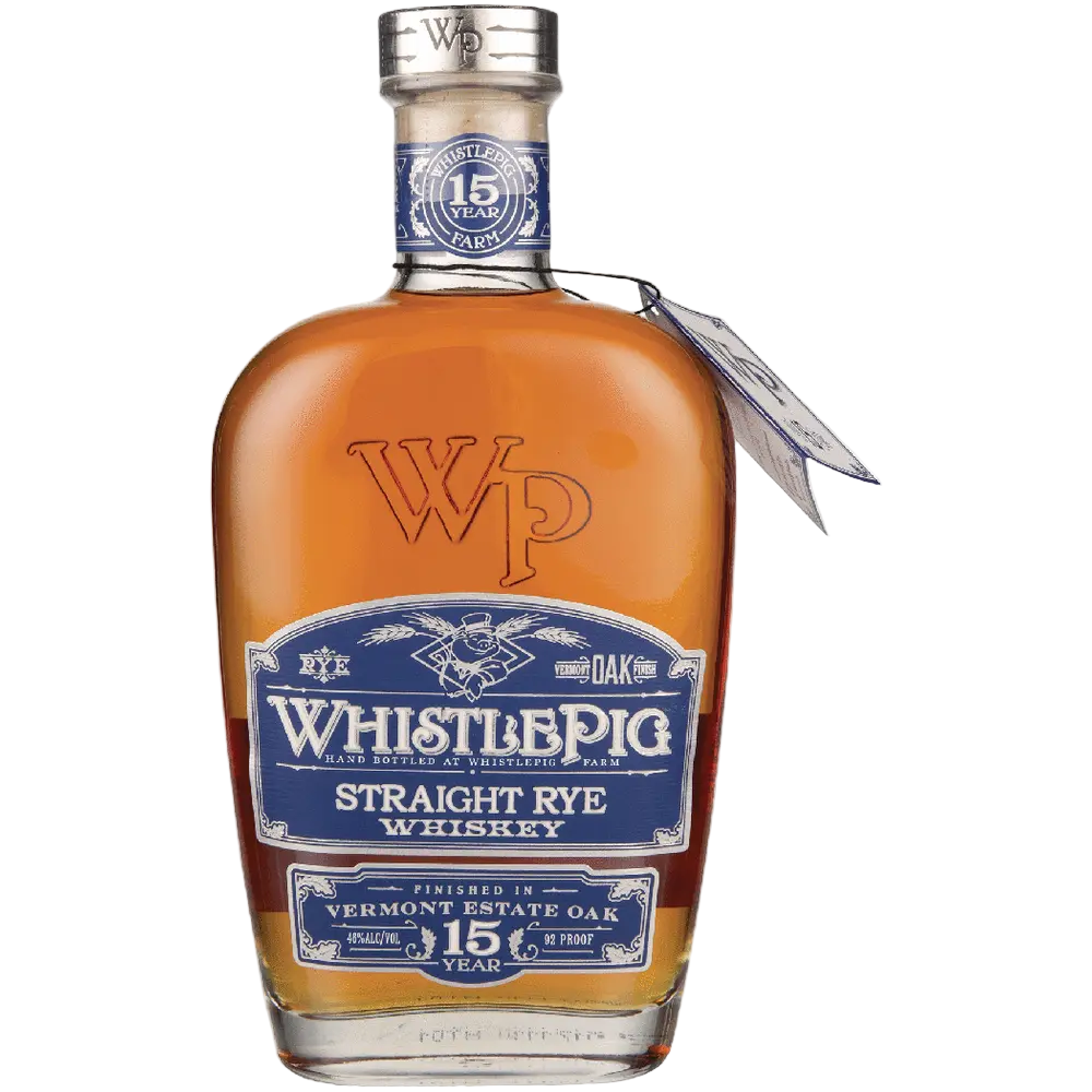 WhistlePig 15 Year Old Straight Rye Whiskey 750ml