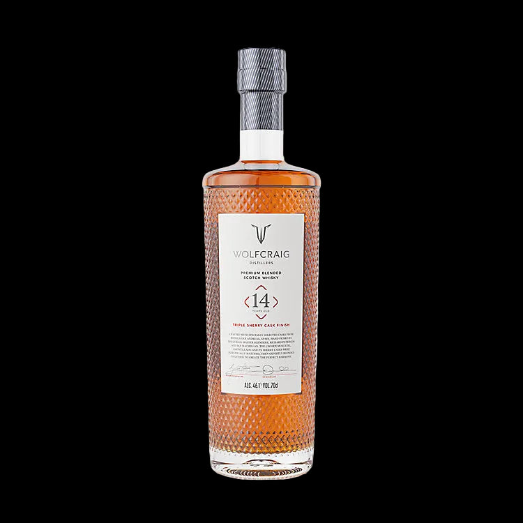 Wolfcraig 14 Year Old Triple Sherry Cask Finish Blended Scotch Whisky 700ml