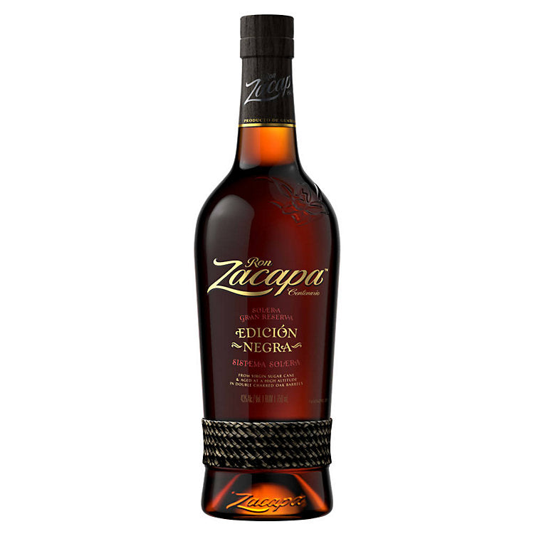 Ron Zacapa Centenario Edicion Negra Solera Gran Reserva Rum 750ml