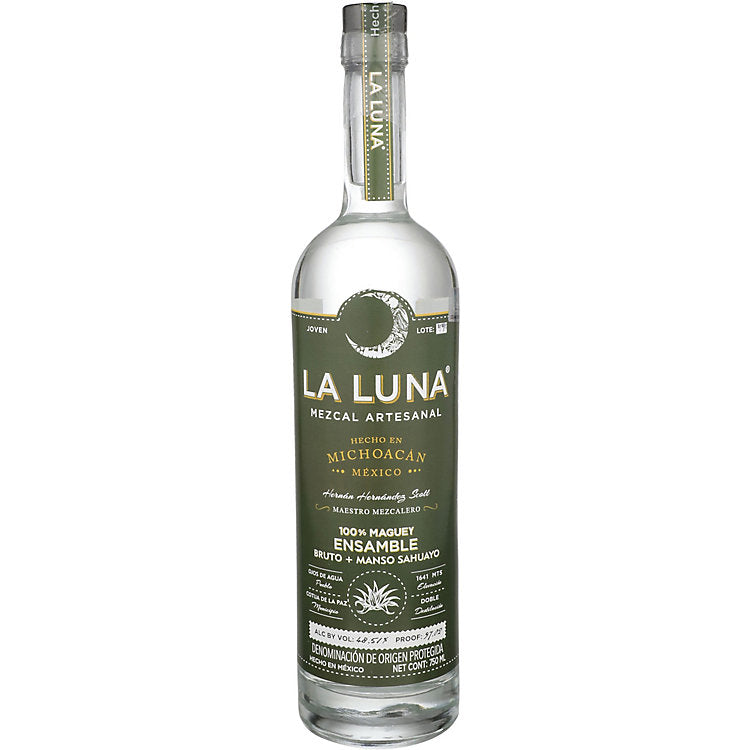 La Luna Mezcal Ensamble Bruto Manso Sahuay 750ml