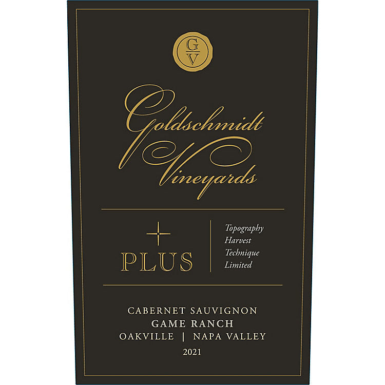 2021 Goldschmidt Vineyards PLUS Single Vineyard Selection Game Ranch Cabernet Sauvignon 750ml