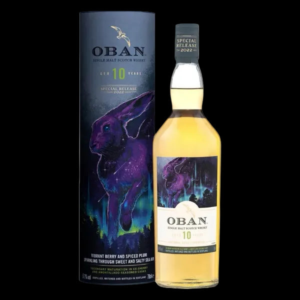 2022 Oban Special Release 10 Year Old Natural Cask Strength Single Malt Scotch Whisky 750ml