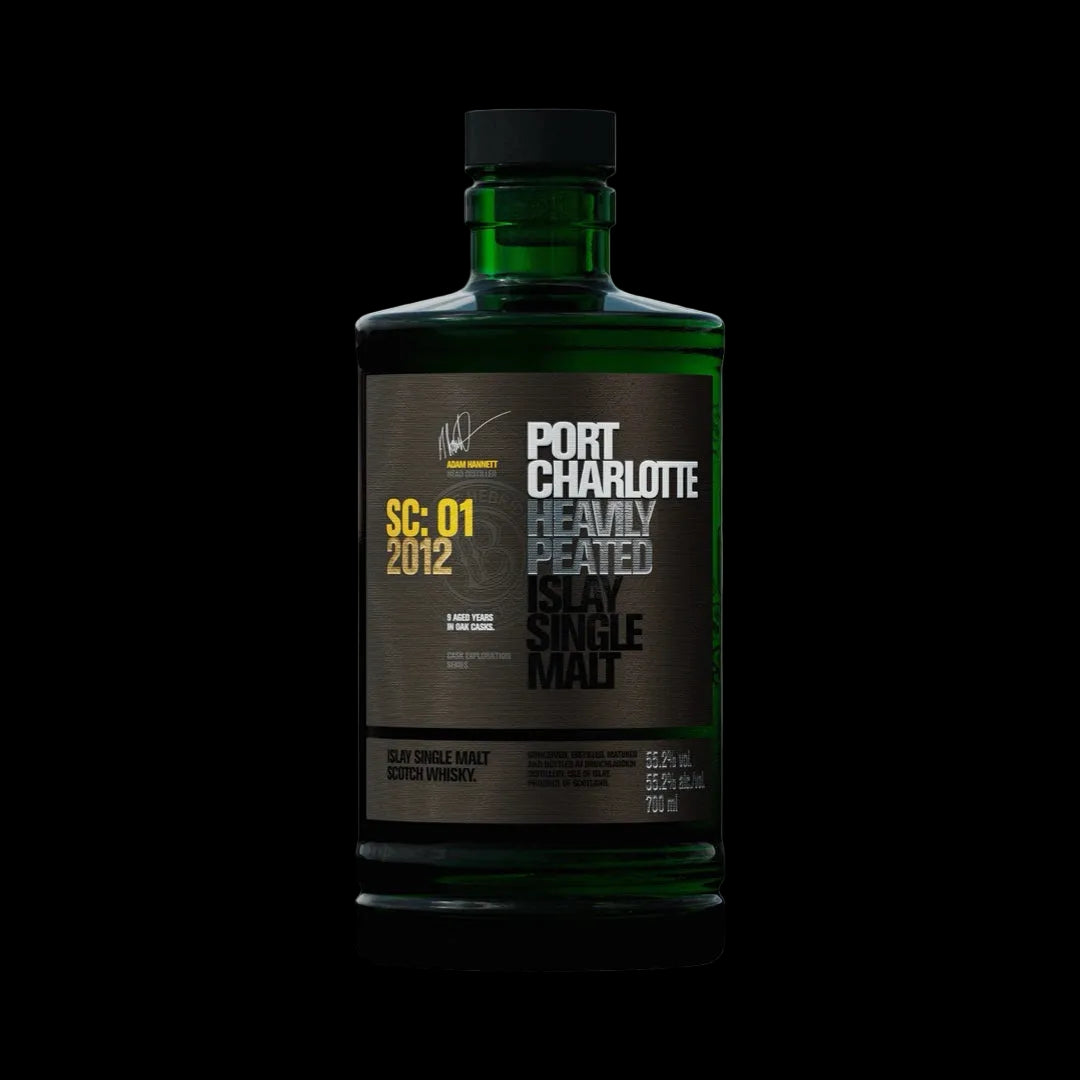 2021 Bruichladdich Port Charlotte Cask Exploration Series SC 01 Heavily Peated Single Malt Scotch Whisky 750ml