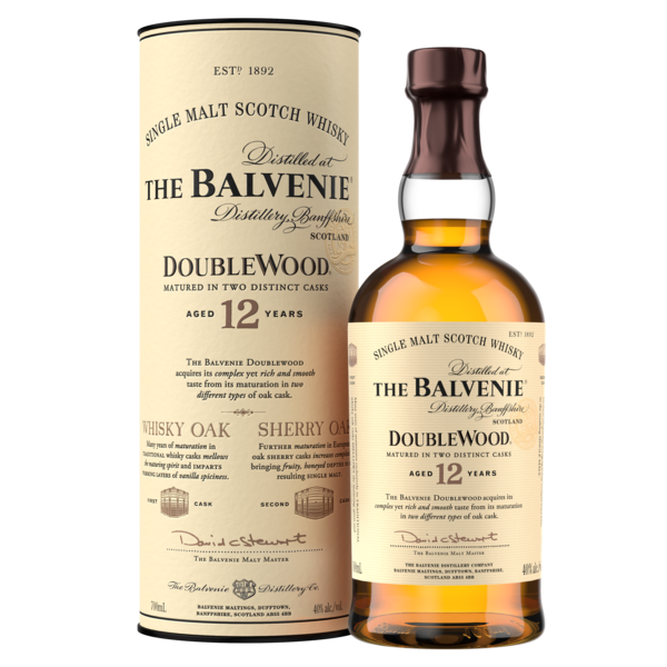 Balvenie DoubleWood 12 Year Old Single Malt Scotch Whisky 750ml