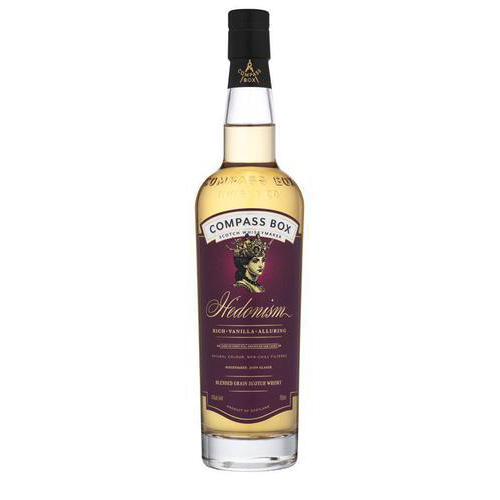 Compass Box Hedonism Blended Grain Scotch Whisky 750ml