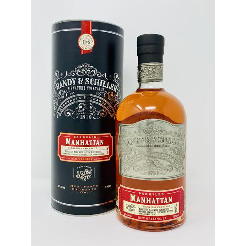 Handy & Schiller Featuring Sazerac Rye Barreled Manhattan Signature Cocktail 750ml
