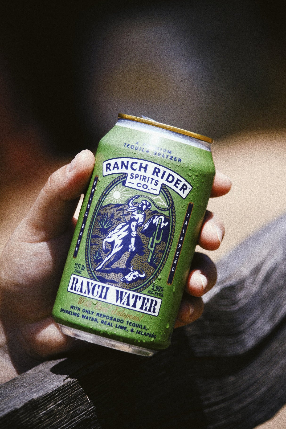 Ranch Rider & Seager Co. Ranch Water with Jalapeno Cocktail 12 Oz 4 Pack Cans