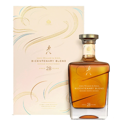 Johnnie Walker John Walker & Sons Bicentenary Blend 28 Year Old Blended Scotch Whisky 750ml
