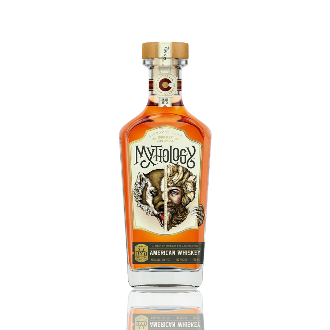 Mythology Hell Bear American Straight Whiskey 750ml