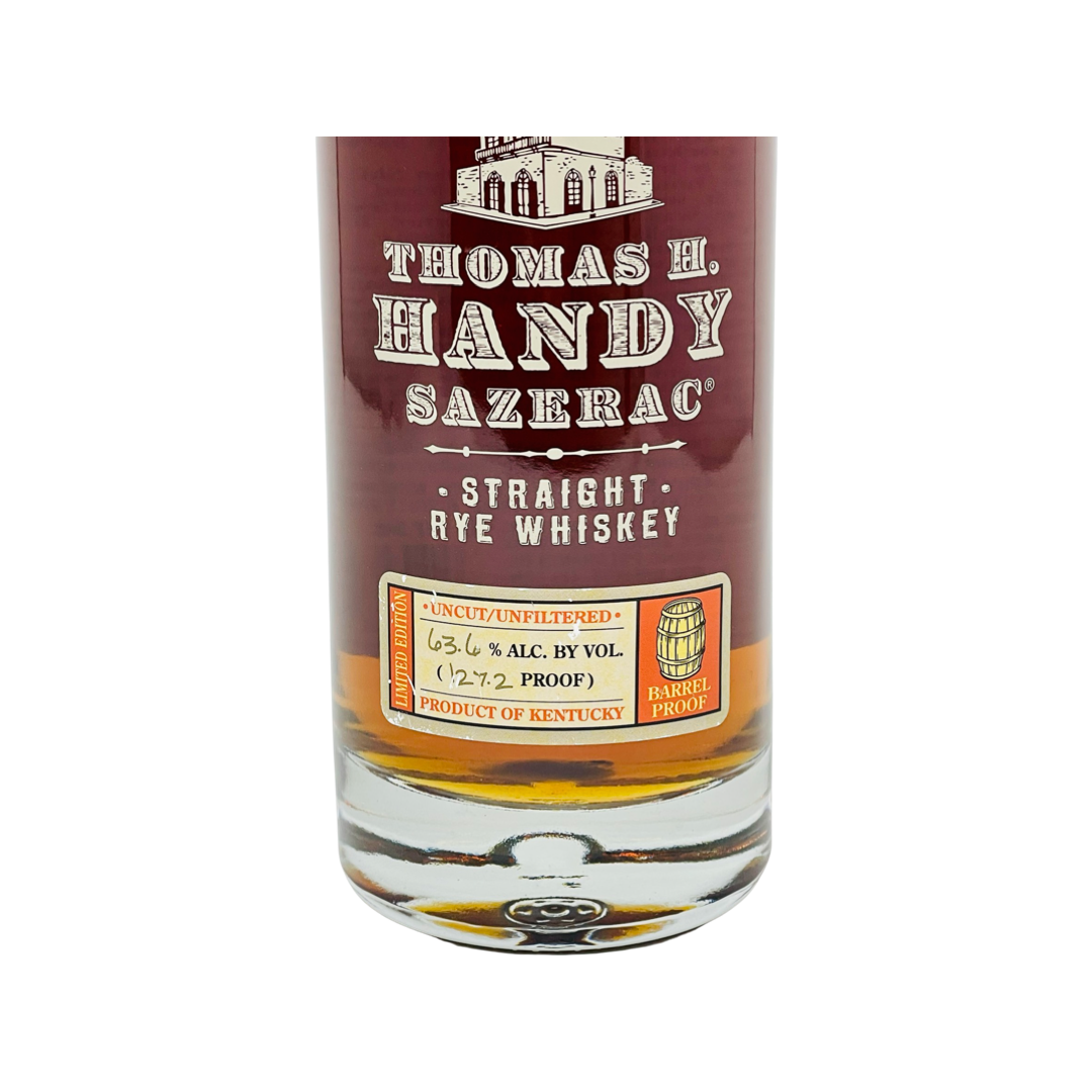 2017 Release Thomas H. Handy Sazerac Straight Rye Whiskey 750ml
