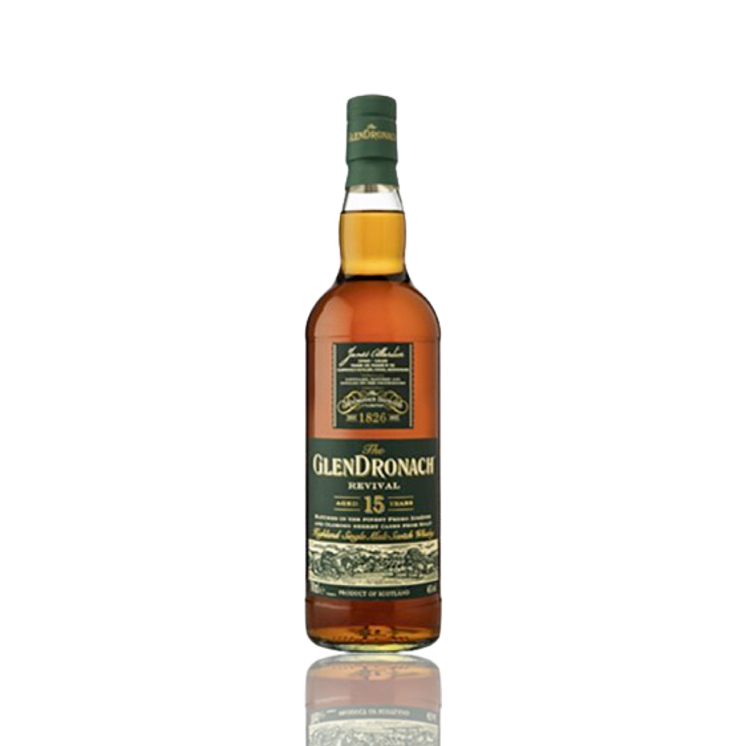Glendronach Revival 15 Year Old Single Malt Scotch Whisky 750ml