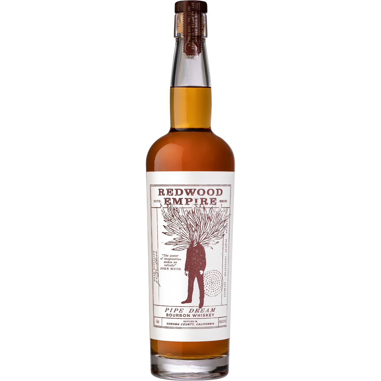Redwood Empire Pipe Dream Bourbon Whiskey 750ml
