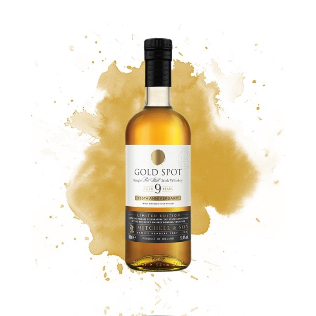 Mitchell & Son Gold Spot 9 Year Old Single Pot Still Irish Whiskey 750ml