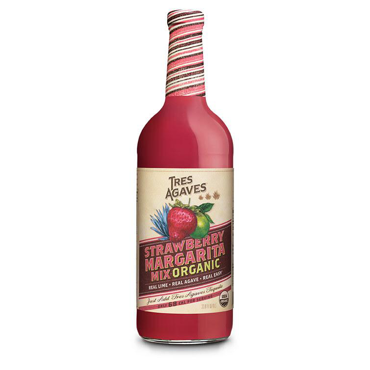 Organic Strawberry Margarita Mix - Tres Agaves