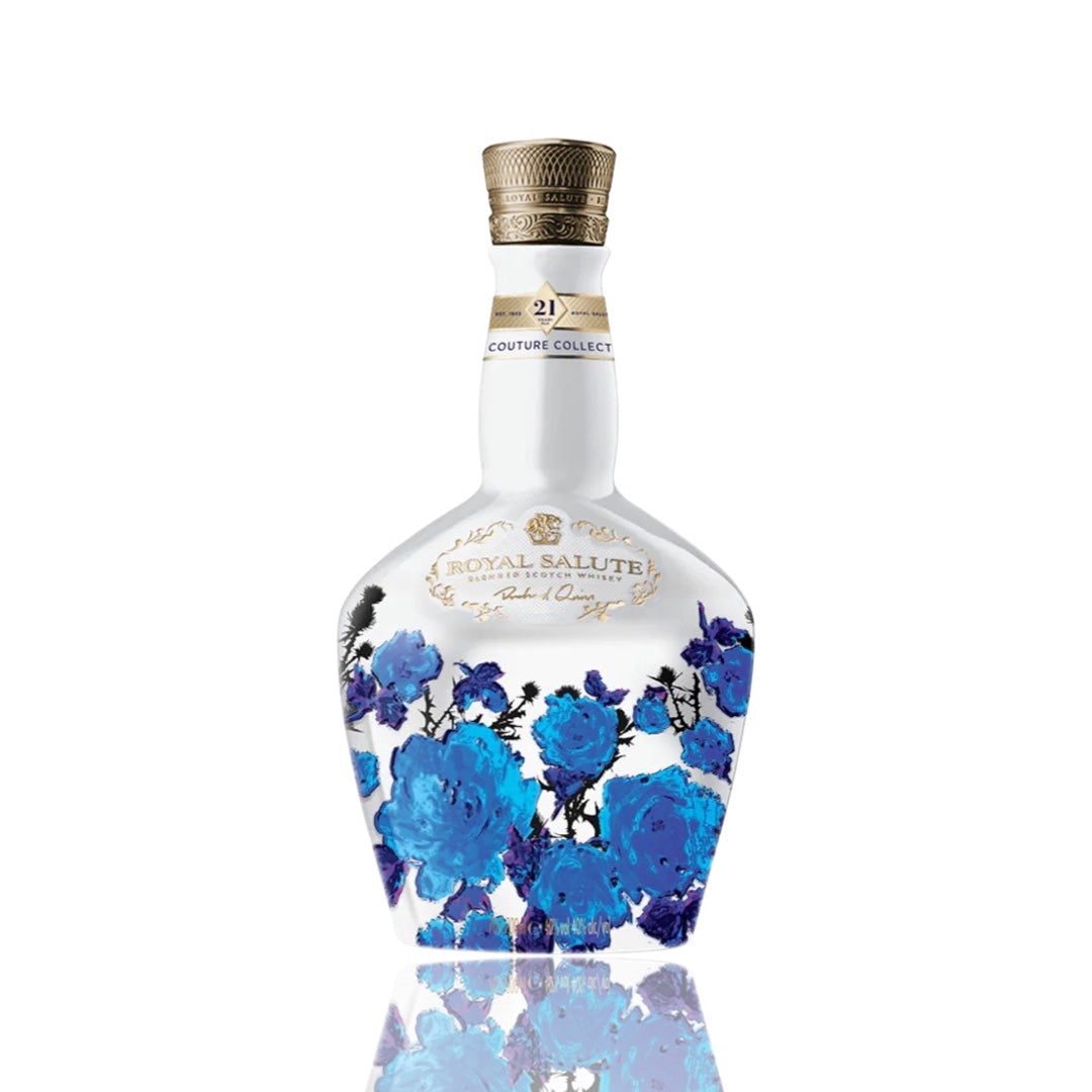 Royal Salute Couture Collection Richard Quinn White Edition 21 Year Old Blended Scotch Whisky 750ml