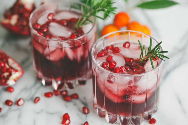 pomegranate holiday cocktail