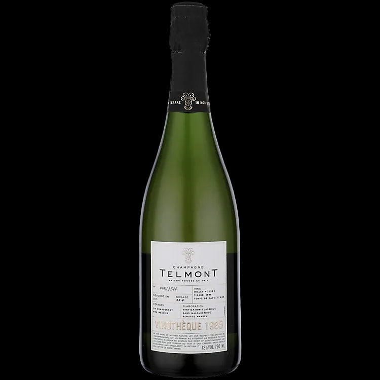 TELMONT 2006 エクストラ・ブリュット 750ml 1985 Telmont Champagne Extra Brut Vinotheque 750ml – VS