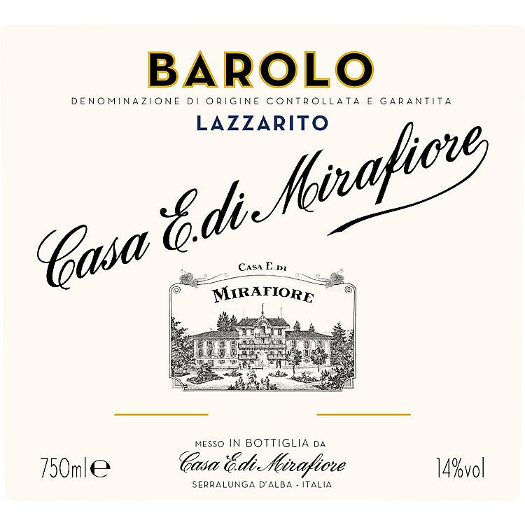 2015 Casa E. De Mirafiore Barolo Lazzarito 750ml