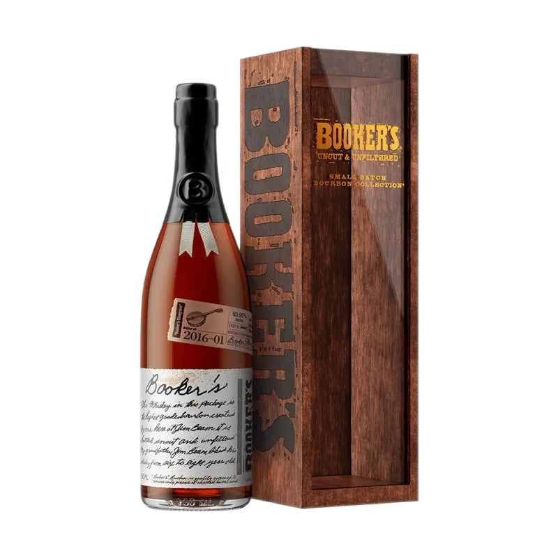 Booker’s Bourbon 750ml Lot No. C-C-16-82 2016 Booker's Batch 2016-01 Booker's Bluegrass Kentucky Straight
