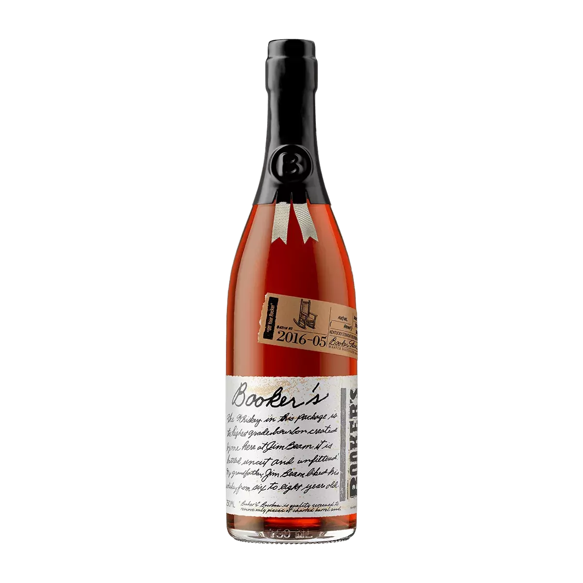 2016 Booker's Batch 2016-05 Off Your Rocker Kentucky Straight Bourbon Whiskey 750ml