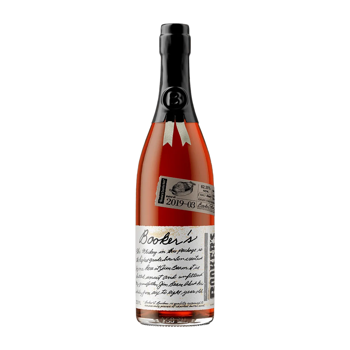 2019 Booker's Batch 2019-03 Booker's Country Ham Kentucky Straight Bourbon Whiskey 750ml