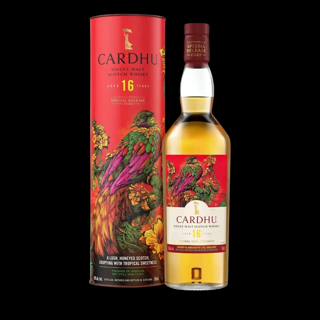 2022 Cardhu Natural Cask Strength 16 Year Old Single Malt Scotch Whisky 750ml
