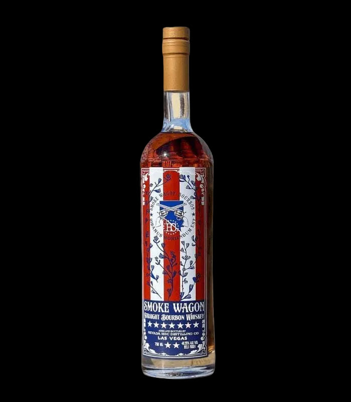 2022 Smoke Wagon Red White and Blue Edition Straight Bourbon Whiskey 750ml