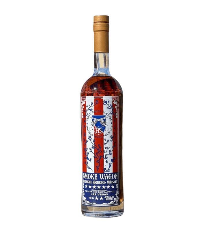 2022 Smoke Wagon Red White and Blue Edition Straight Bourbon Whiskey 750ml