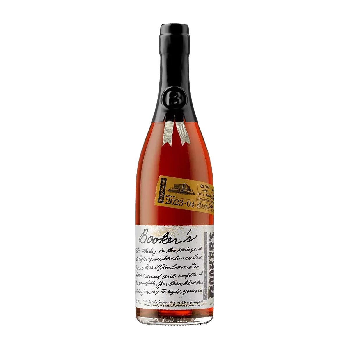 2023 Booker's 2023-04 Storyteller Batch Kentucky Straight Bourbon Whiskey 750ml
