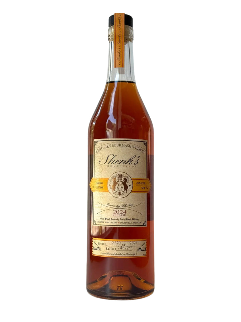 2024 Shenk's Homestead Small Batch Kentucky Sour Mash Whiskey 750ml