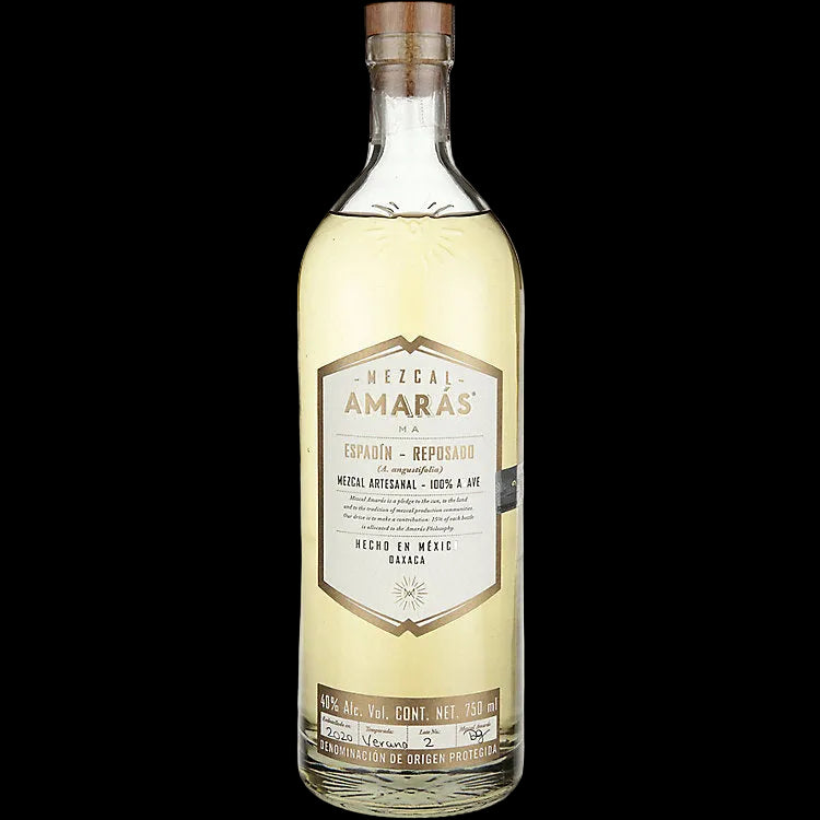 Amaras Espadin Artesanal Reposado Mezcal 750ml
