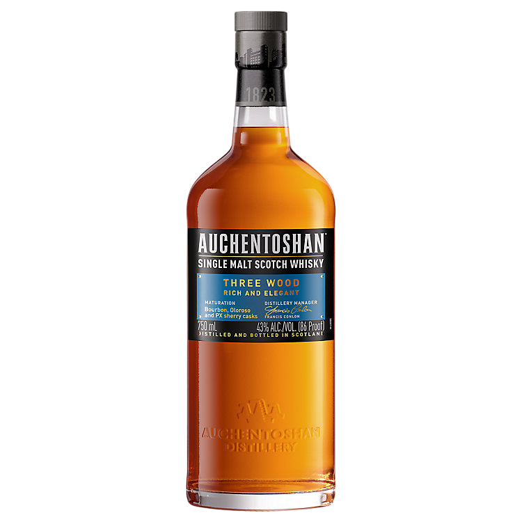 Auchentoshan Three Wood Single Malt Scotch Whisky 750ml