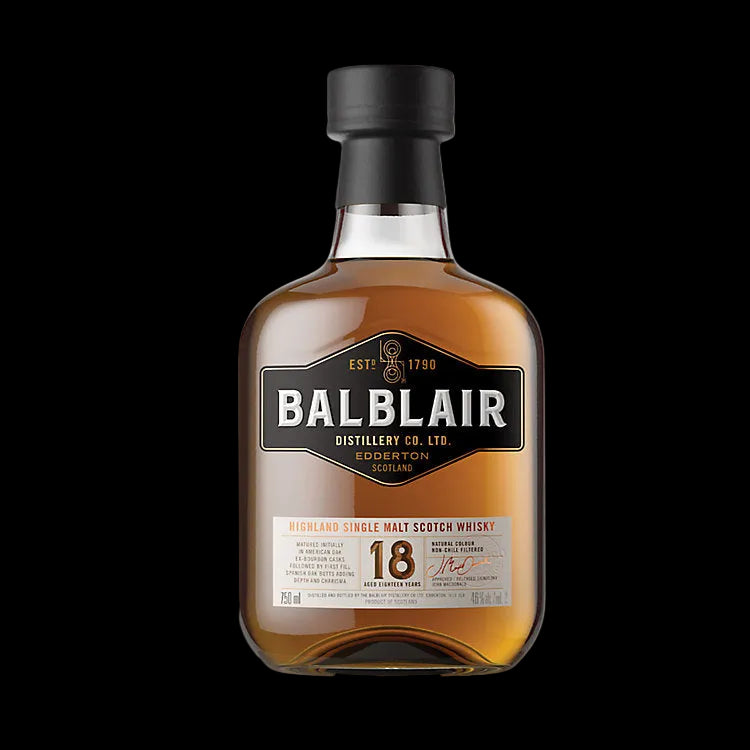 Balblair 18 Year Old Single Malt Scotch Whisky 750ml
