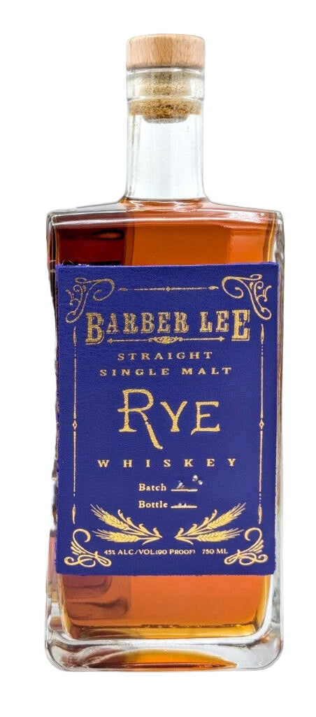 Barber Lee Zinfandel Finished Single Barrel Rye Whiskey 750ml