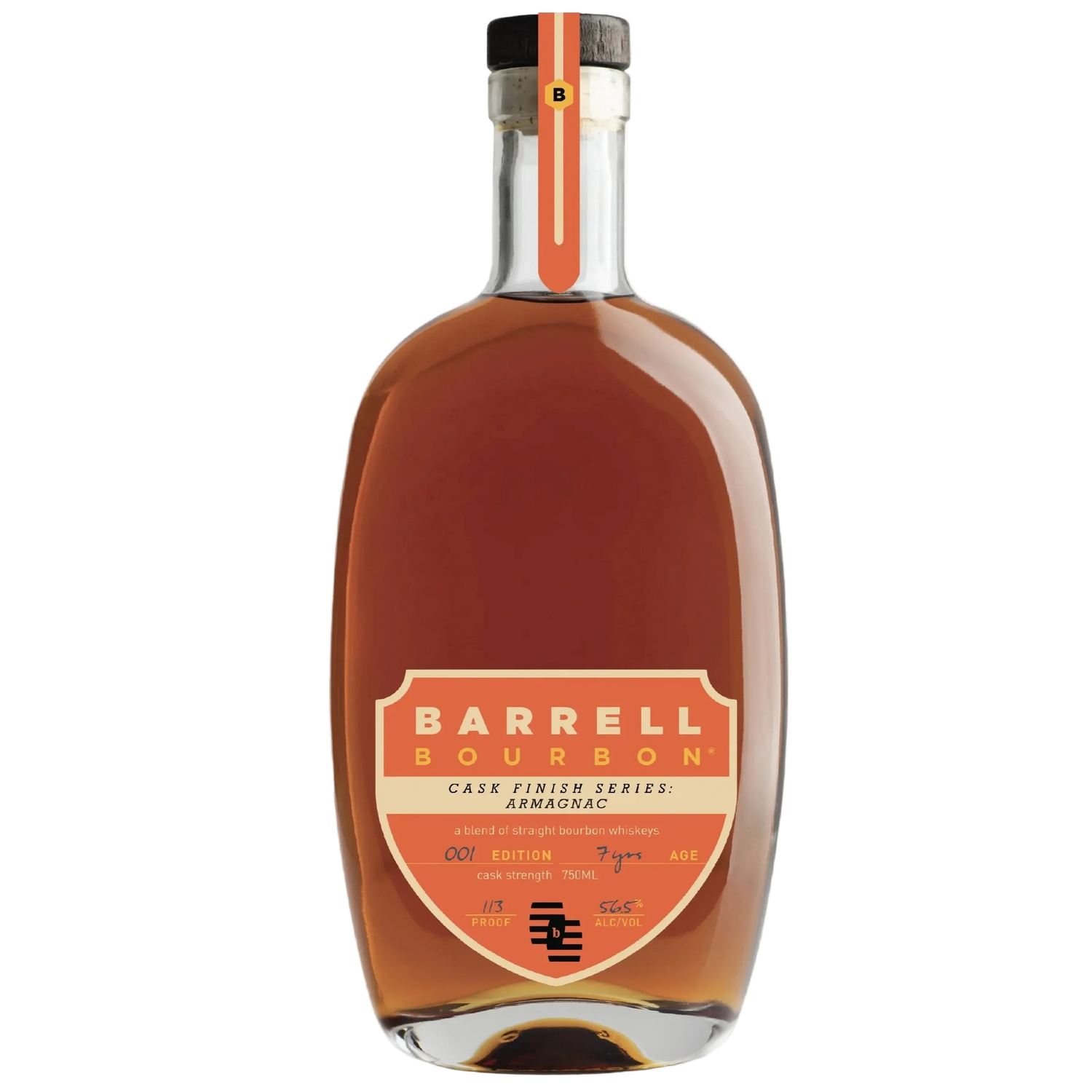 Barrell Craft Spirits Cask Finish Series Armagnac 7 Year Old Straight Bourbon Whiskey 750ml