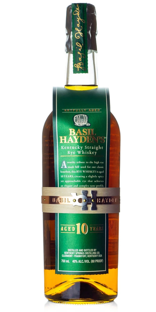 Basil Hayden's 10 Year Old Kentucky Straight Rye Whiskey 750ml