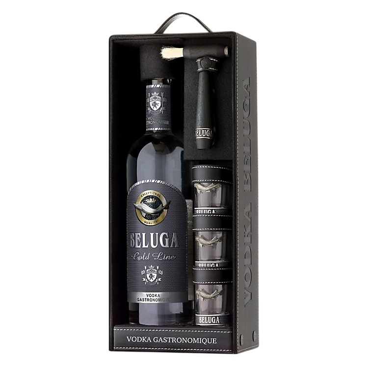 Beluga Gold Line Noble Vodka With Shot Glass 750ml
