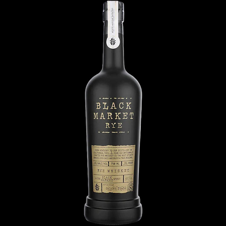 Black Market Spirits Black Market 3 Year Old Rye Whiskey 750ml