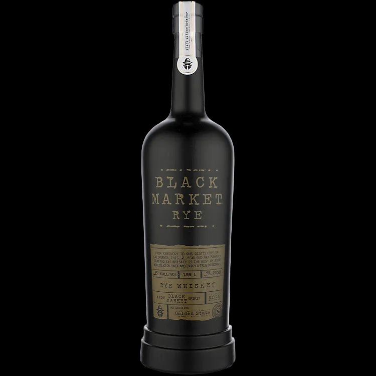 Black Market Spirits Black Market 3 Year Old Rye Whiskey 1Lt