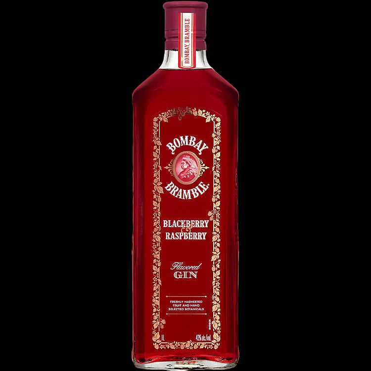 Bombay Bramble Blackberry & Raspberry Flavored Gin 1Lt
