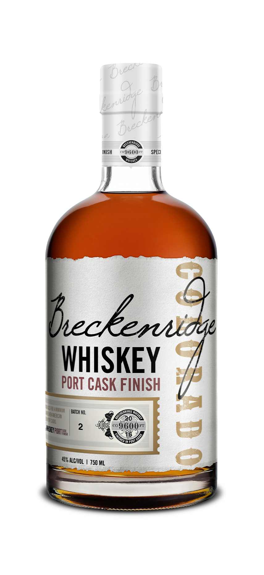 Breckenridge Port Cask Finish Whiskey 750ml
