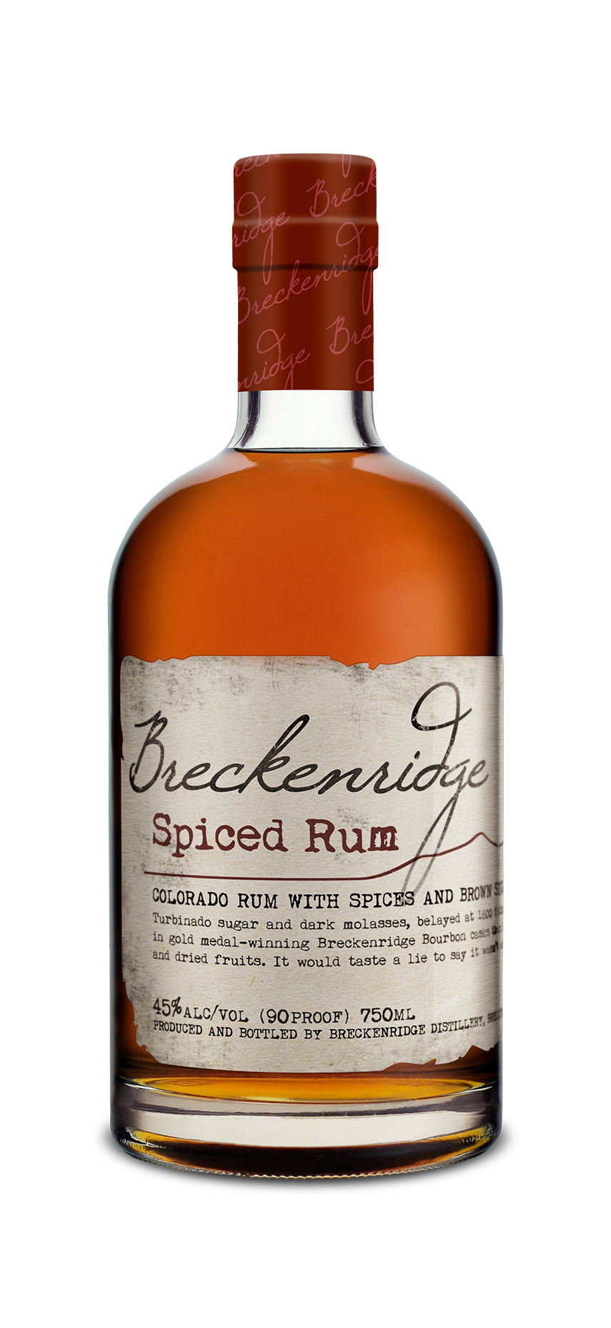 Breckenridge Spiced Rum 750ml
