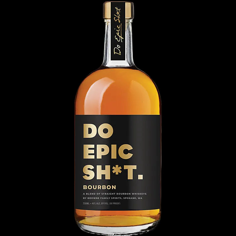 Browne Family Spirits Do Epic Sh*t Straight Bourbon Whiskeys 750ml