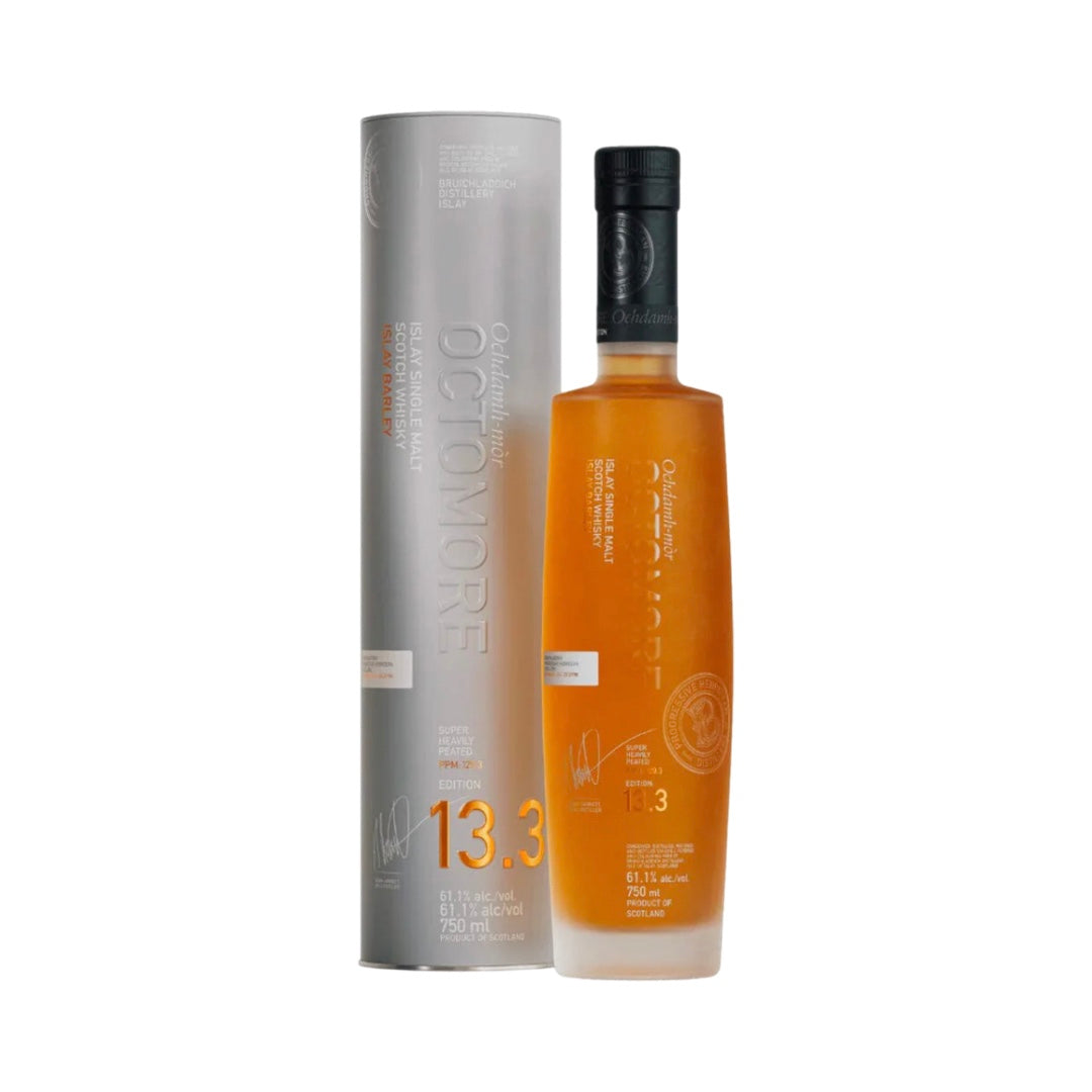 Bruichladdich 5 Year Old Octomore Edition 13.3 Super Heavily Peated Single Malt Scotch Whisky 750ml