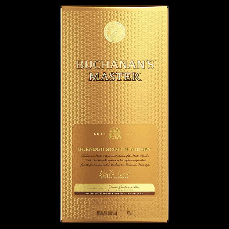 Buchanan's Master Blended Scotch Whisky 750ml