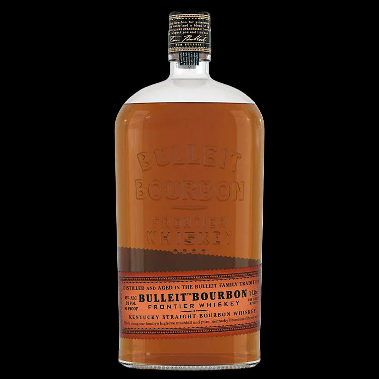 Bulleit 6 Year Old Straight Bourbon Frontier Whiskey 1Lt