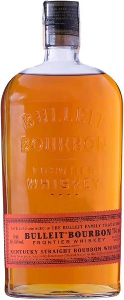 Bulleit Straight Bourbon Frontier Whiskey 750ml