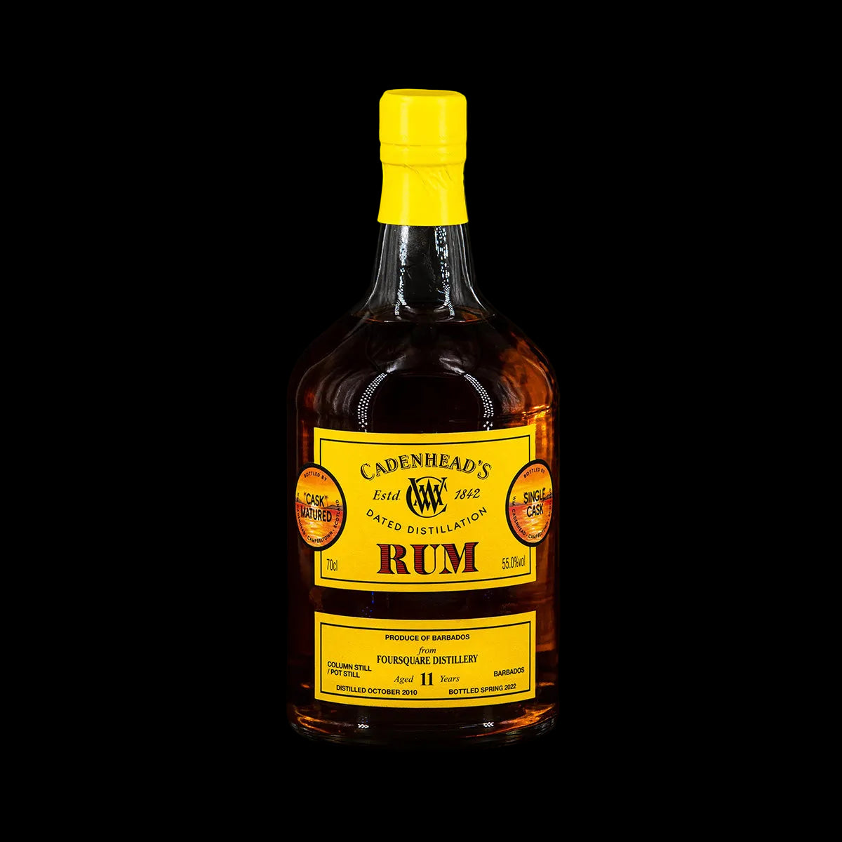 Cadenhead's Foursquare 11 Year Old Rum 700ml