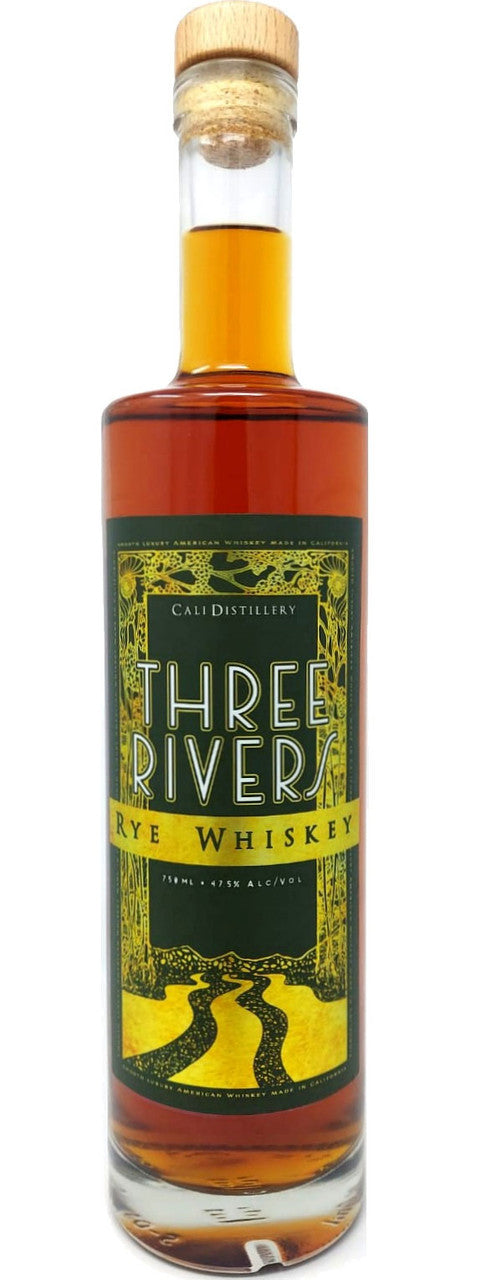 Cali Three Rivers Rye Whiskey 750ml